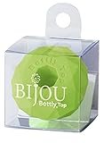 クレイ ペットボトルが水のこぼれない一輪挿しに花瓶になる『Bottly top BIJOU(ボトリートップ ビジュ)』超お手軽フラワーベース エメラルド