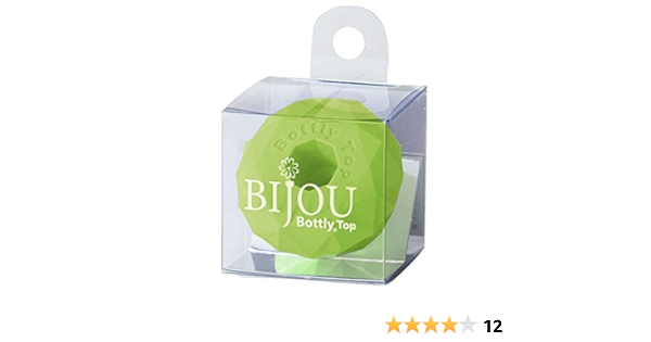 Amazon Co Jp クレイ ペットボトルが水のこぼれない一輪挿しに花瓶になる Bottly Top Bijou ボトリートップ ビジュ 超お手軽フラワーベース エメラルド ホーム キッチン