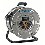 日動工業:日動 電工ドラム スタミナリール100V 2芯 20m NP-204F 型式:NP-204F