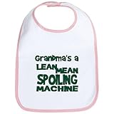 CafePress Grandma Spoils Bib - Petal Pink by CafePress