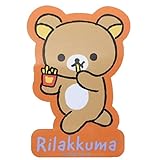 リラックマ[ビッグシール]ダイカットビニールステッカー/Plain Rilakkumaリラックマ ポテト サンエックス