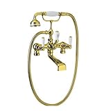 Rohl U.3540L-IB Perrin And Rowe Collection Exposed Bathtub/Shower Mixer with Lever Handles: Inca [並行