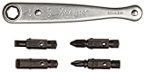 Xcelite XL75V 5-Piece Midget Ratchet Offset Screwdriver Kit by Apex Tool Group