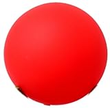 【マイカラーボール】 (3ｲﾝﾁ／直径7.5㎝) マイカラーボール (ツヤ無) (通常色) (1個セット) (赤)