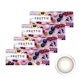 【4個セット】メニコン カラコン ワンデーフルッティー ミスティグレープ 10枚入り 【BC】8.7 【PWR】-9.00