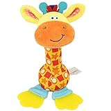 Happy Monkey Baby Giraffle Teethers Soothes Toy BPA Free [並行輸入品]