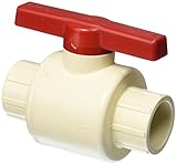 King Brothers Inc. CLT-1250-S 1-1/4-Inch Solvent PXL CPVC Commercial Ball Valve, Tan [並行輸入品]