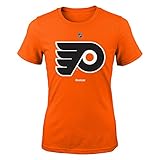 NHL Girls 7 – 16半袖"チームロゴ" Tee M オレンジ