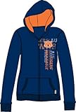 Emerson StreetレディースオーバーンTigers Flocked Zip Hoody XL