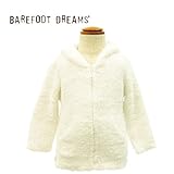 BAREFOOT DREAMS【ベアフットドリームス】 ベビーパーカー infant hooded jacket (並行輸入品) (White)