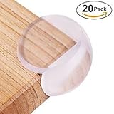 20パック赤ちゃんの安全をクリアコーナーガード、アンチコリジョンエッジコーナーガードプロテクター、家具鋭いコーナークッション