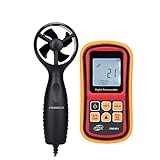 高精度風速計,BENETECH デジタル 風力計 風速スケール 小型 携帯用 風温＆風力同時計測