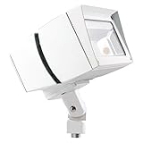 RAB Lighting FFLED39NW/480 FFLED 39W LED Floodlight, 4000 K (Neutral) Color Temp, Arm Mounted, Stand