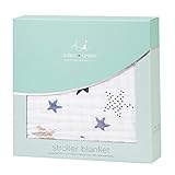 エイデンアンドアネイ クラッシック ストレール ブランケット おくるみ rock star Aden+Anais [並行輸入品]