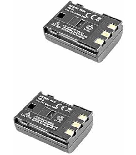 HQ Batteria Li-Ion Compatibile Canon BP-2L14, BP-2LH, NB-2L, NB-2LH - 7,4V 650mAh - 6