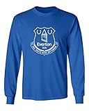 Everton WAYNE ROONEY # 10ジャージーシャツSoccer Footballメンズ長袖Tシャツ 3L