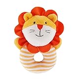 leegorキッズベビー動物Handbells Musical DevelopmentalトイベッドベルRattleおもちゃギフト 13 X 8 cm ブルー Leegor-308299