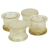 ツチノ 家具用 すべるクリアー脚キャップ 丸 18mm 4個入