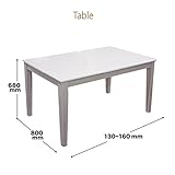 ダイニングテーブル テーブルのみ／伸長式テーブル チャレンジャー　m25/4／