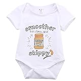 半袖ボディースーツ ロンパース ベビー肌着 女の子 男の子 男女兼用 (95(18-24 ヶ月))