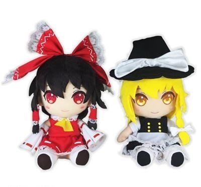 東方Project オリジナルぬいぐるみ 全2種 霊夢 魔理沙 東方Project オリジナルぬいぐるみ 全2種 霊夢 魔理沙