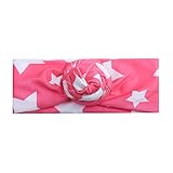 Tovadoo ヘアバンド 子供用 女の子 欧米風 星柄 髪飾り 多色 かわいい おしゃれ スポーツ 1-6歳