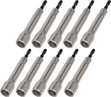 TRUSCO 電動ドライバーソケット 強力タイプ 13mm 10個入 TEF13H10
