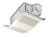NuTone 605RP Exhaust Fan with 1300 Watt Heater, 70 CFM 4.0 Sones, White Grille [並行輸入品]