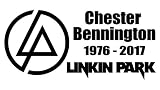 【全16色】人気!リンキン・パーク/Linkin Park/チェスター・ベニントン/Chester Bennington/Linkin Park RIP Chester car sticker-1/サ