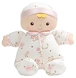 Gund Baby Little Me Plush Doll Rattle Baby Toy Vintage Rose [並行輸入品]