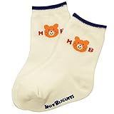 ミキハウス ホットビスケッツ(MIKIHOUSE HOT BISCUITS) ワンポイント・ソックス (9cm-19cm) 17-19cm オレンジ