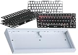 Tofu60 2.0 キーボードアルミケース 60%メカニカルキーボード Type-C ホットスワップ対応 (WK ホワイト)