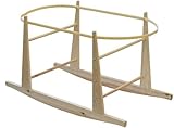 Shnuggle Wooden Rocking Stand Untreated Pine by Shnuggle
