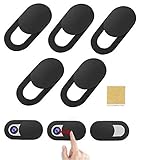 Cismax HD【 盗撮防止機能付き わずか0.7mm厚 ウェブカメラカバー 5個 】 プライバシー保護 Webcam Cover 超薄型 webカメラ カバー タブレット ラップトップ スマホ 携帯電話 Samsung/iPhone/iPad/Macbook/ラップトップなどに適応盗撮ハッカー防止 Webcam Cover Cis WebC (黒 5個)