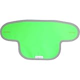 エスメラルダ（esmeralda） 前抱き専用 よだれパッド・ベビーキャリア用 サッキングパッド 　蛍光 ネオンカラー ギャラクシーグレー(ライトグリーン）