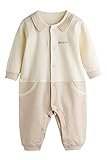 poliking男の子女の子新生児ベビーアウトドアベビーロングスリーブコットンベビー服 (80cm)