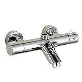 B Blesiya 2穴　温度調節式　混合弁　サーモスタティック　ミキシングバルブ