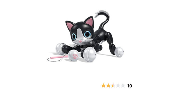 独特な店 Kitty Zoomer キティ 中古 ズーマー Interactive 並行輸入品 ロボット 猫 Cat ロボットのおもちゃ Www Anno Getraenke De