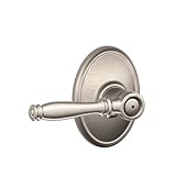 Schlage Lock Company F40BIR619WKF Birmingham Privacy Door Lever Set with the Decorative Wakefield, S