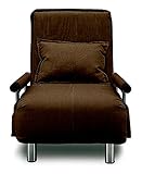 大川家具 関家具 ソファベッド (幅60cm/素材 布) 折りたたみ式 ブラウン 160445