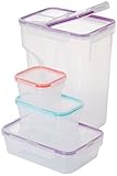 Snapware 26 Piece Airtight BPAフリーコンテナストレージセット 8 piece set ホワイト 1098440
