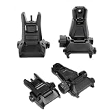 APLUSGEAR MBUS タイプ Pro 金属製 バックアップサイト サバゲー 装備 91g 20mmレール対応 [並行輸入品]