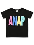(アナップキッズ) ANAP KIDS ｶﾗﾌﾙﾛｺﾞTｼｬﾂ 110cm ブラック