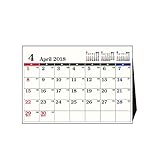 ユナイテッドビーズ カレンダー 2018年 4月始まり 卓上 A5 Dタイプ CL184-D-A5