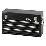 京都機械工具(KTC) ツールチェスト 3段3引出し ブラック SKX0213BK