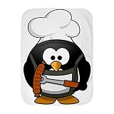 Truly TeagueベビーブランケットホワイトLittle Roundペンギン – BBQグリルKing
