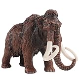 I'm so happy 恐竜 フィギュア 模型 大きい リアル 特大 PVC製 6歳以上対象 (マンモス)