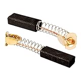 uxcell カーボンブラシ カーボン 金属材料 汎用電動機 修理部品 19mmx7mmx5mm 1ペア