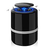 蚊取り器 吸引式捕虫器 誘虫灯 USB給電式 - IWAKADO LED搭載 化学薬品不使用 赤ちゃんやペットにも安心 静音 無害 携帯便利 寝室 リビング 居間 台所 アウトドア用 (1)