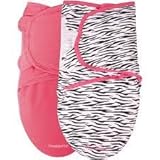 Garanimals SwaddleMe Original Small, Zebra Fun (Pink) by Summer Infant